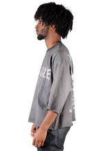 Load image into Gallery viewer, ORBITS S/N Jersey 3/4 Sleeve Crop Top Tee with Detachable Necklace