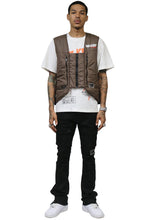 Load image into Gallery viewer, HAZEL Men's premium cire padded vest with functional tape and multi pocket