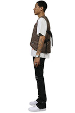 Load image into Gallery viewer, HAZEL Men's premium cire padded vest with functional tape and multi pocket