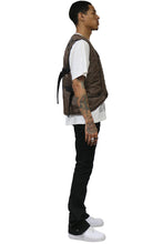 Load image into Gallery viewer, HAZEL Men's premium cire padded vest with functional tape and multi pocket