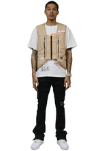 Load image into Gallery viewer, KIEL Men's premium cire padded vest with functional tape and multi pocket