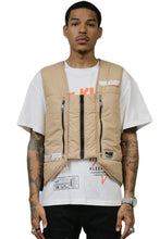 Load image into Gallery viewer, KIEL Men's premium cire padded vest with functional tape and multi pocket