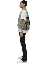 Load image into Gallery viewer, LAUREL Men's premium cire padded vest with functional tape and multi pocket