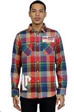 Load image into Gallery viewer, Cara Men's premium flannel button down shirt