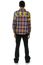 Load image into Gallery viewer, NOVA Men's flannel button down shirt