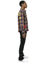 Load image into Gallery viewer, NOVA Men's flannel button down shirt