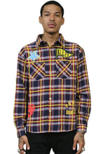 Load image into Gallery viewer, NOVA Men's flannel button down shirt