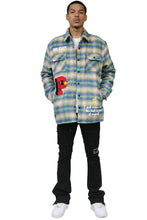 Load image into Gallery viewer, LAWN Men's Oversize Heavy Flannel Outer Shirket