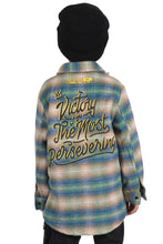 Load image into Gallery viewer, LAWN Kid's Oversize Flannel outer shirket