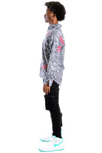 Load image into Gallery viewer, Yeti Men's ripped & repaired button down shirt