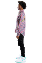 Load image into Gallery viewer, Kona Men's ripped & repaired button down shirt