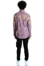 Load image into Gallery viewer, KONA Men's ripped & repaired button down shirt