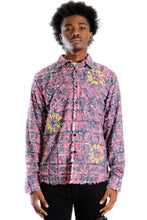 Load image into Gallery viewer, Kona Men's ripped & repaired button down shirt