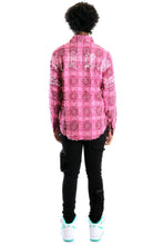 Load image into Gallery viewer, TREK Men's ripped & repaired button down shirt