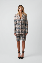 Load image into Gallery viewer, Kara Plaid Print Wool Blazer