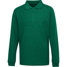 Load image into Gallery viewer, Boys/ Unisex Long Sleeve Pique Polo Shirt