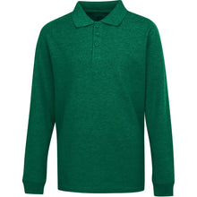 Load image into Gallery viewer, Men's Long Sleeve Pique Polo Shirt - Big Size