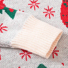 Load image into Gallery viewer, Kids Reindeer Jacquard Christmas Holiday Sweater | NCS