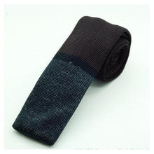 Load image into Gallery viewer, Knitted and Flat Collection Skinny Ties - 17 Colors & Styles