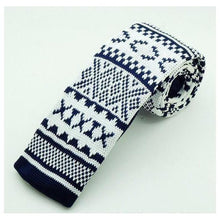 Load image into Gallery viewer, Knitted and Flat Collection Skinny Ties - 17 Colors & Styles