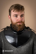 Load image into Gallery viewer, Pointed Gorget Burnished