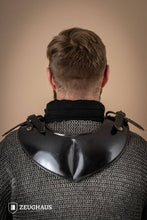 Load image into Gallery viewer, Pointed Gorget Burnished