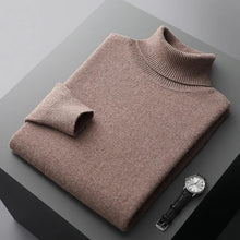 Load image into Gallery viewer, Boys Men's High Collar Winter Knit Pullover - # BOAA13510013
