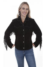 Load image into Gallery viewer, Scully Fringe Suede - Women's Leather Jacket