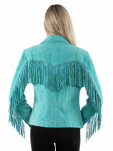 Load image into Gallery viewer, Scully Vintage Fringe - Women's Leather Jacket