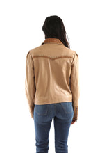 Load image into Gallery viewer, Scully Studded Yokes - Women's Leather Jacket