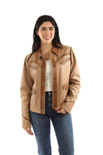 Load image into Gallery viewer, Scully Studded Yokes - Women's Leather Jacket