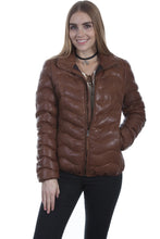 Load image into Gallery viewer, Scully Ribbed - Women's Leather Jacket