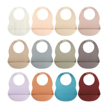 Load image into Gallery viewer, Colorful Silicone Feeding Set for Babies: Bib, Bowl, and Spoon