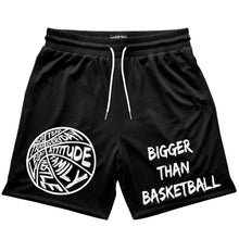 Load image into Gallery viewer, Bigger Than Basketball - Shorts - Black