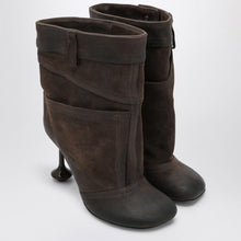 Load image into Gallery viewer, Loewe Brown Suede Toy Boot Women