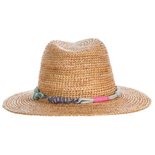 Load image into Gallery viewer, Scala Calla - Women's Straw Fedora Hat