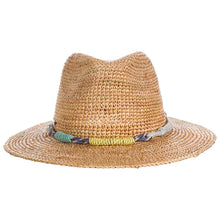 Load image into Gallery viewer, Scala Calla - Women's Straw Fedora Hat