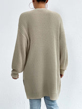 Load image into Gallery viewer, Laid Back Mid-Length V Neck Knit Cardigan Outerwear | NCS