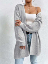 Load image into Gallery viewer, Laid Back Mid-Length V Neck Knit Cardigan Outerwear | NCS