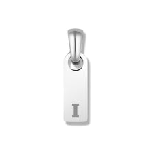 Load image into Gallery viewer, Initial Tag Pendant - Silver