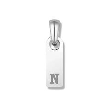 Load image into Gallery viewer, Initial Tag Pendant - Silver