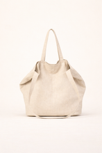 Load image into Gallery viewer, Lightweight Ramie Canvas Large Tote Bag