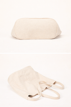 Load image into Gallery viewer, Lightweight Ramie Canvas Large Tote Bag