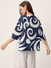 Load image into Gallery viewer, Linen Layered Asymmetric Top NOREEN