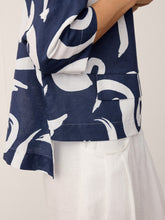 Load image into Gallery viewer, Linen Layered Asymmetric Top NOREEN