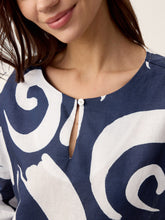 Load image into Gallery viewer, Linen Layered Asymmetric Top NOREEN