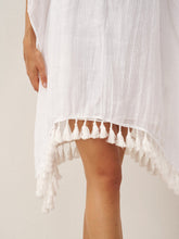 Load image into Gallery viewer, Linen V-Neck Cover-Up and Slip Dress Set CASS