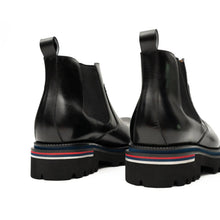 Load image into Gallery viewer, Luxury Black Leather Chelsea Boots