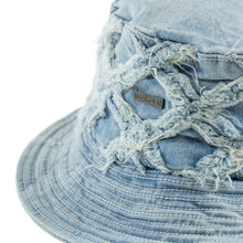 Load image into Gallery viewer, Hat | M016 Rinaldi Denim Bucket Hat - Light Wash