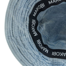 Load image into Gallery viewer, Hat | M016 Rinaldi Denim Bucket Hat - Light Wash